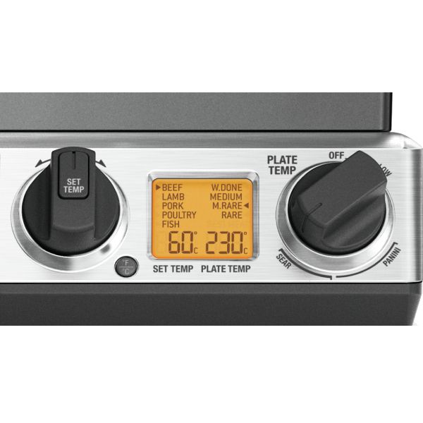 טוסטר גריל לחיצה מקצועי BREVILLE BGR840 The Smart Grill Pro יבואן רשמי – תמונה 4