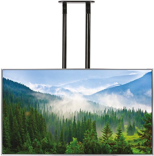 מתקן תלייה תקרתי באורך 1.5 מטר למסכים עד 120" B-TECH BT8448