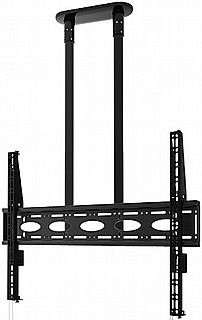 מתקן תלייה תקרתי באורך 1 מטר למסכים עד 120" B-TECH BT8448 – תמונה 3
