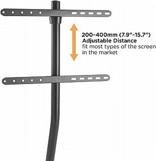 מעמד טלוויזיה עד 65" כולל מדף נסתר לממיר EAZO FS888B – תמונה 3