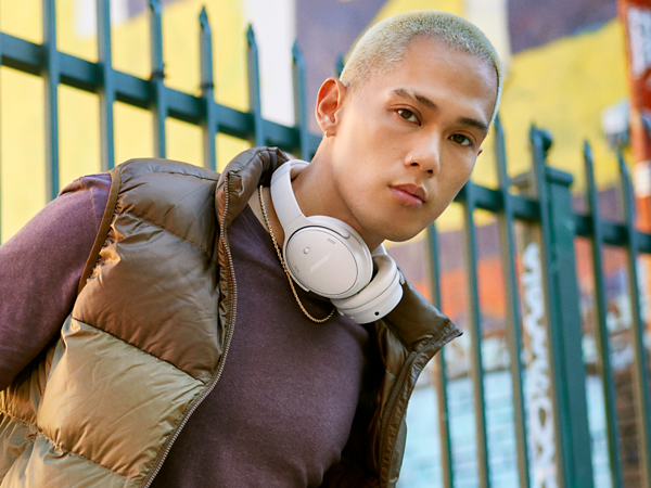 אוזניות קשת אלחוטיות עם ביטול רעשים אקטיבי Bose QuietComfort Headphones – תמונה 6