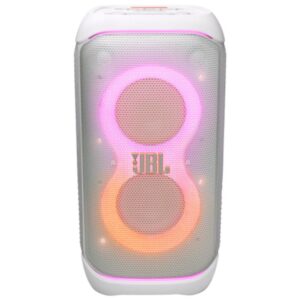בידורית JBL PartyBox Stage 320 – ‏240W עם תאורה ו־18 שעות נגינה צבע לבן | יבואן רשמי-משלוח מהיר