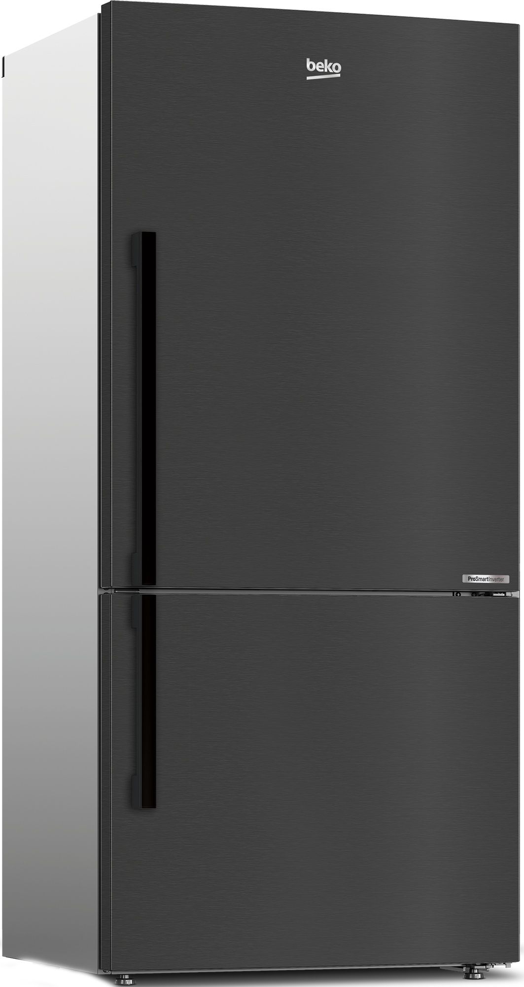מקרר 2 דלתות מקפיא תחתון Beko CN160236XB נירוסטה מושחרת 561 ליטר | יבואן רשמי שנתיים אחריות – תמונה 3