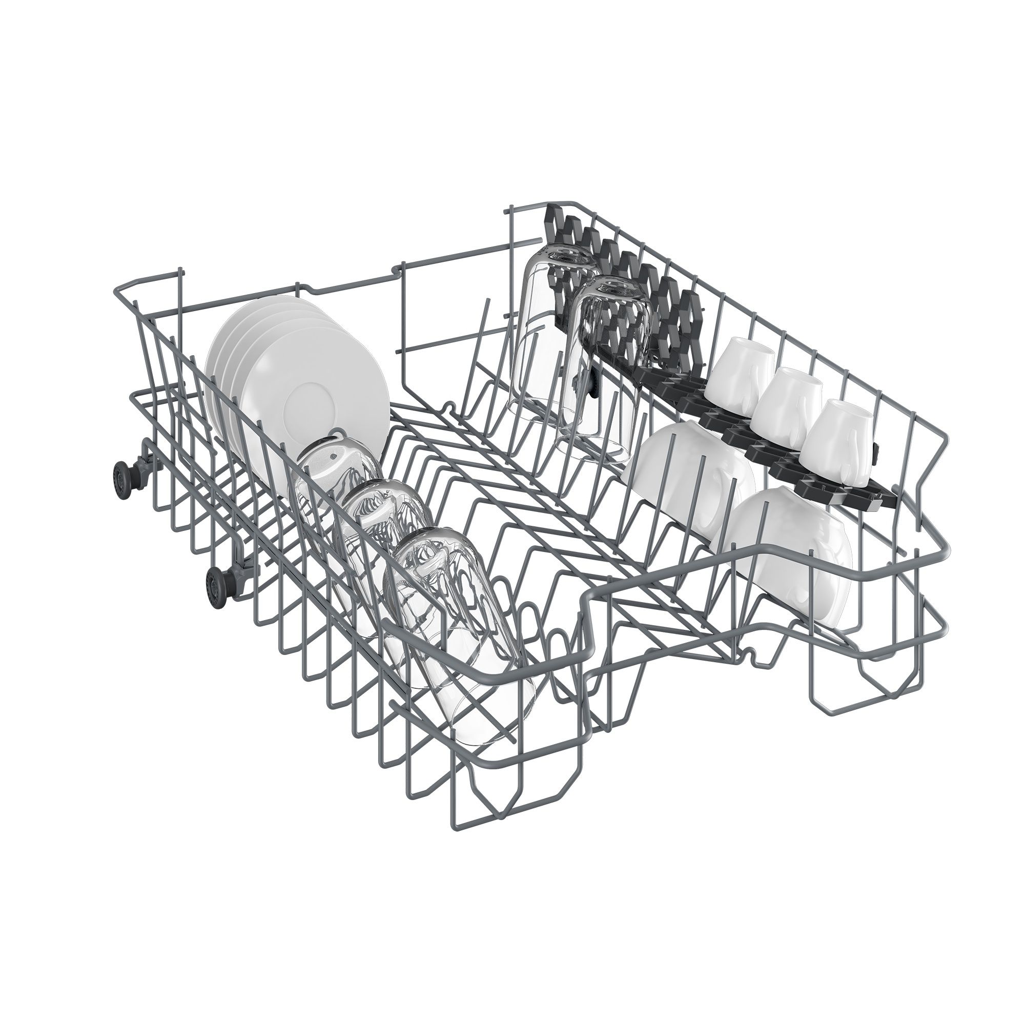 מדיח כלים צר Beko DVS05026W לבן - 10 מערכות כלים | יבואן רשמי-משלוח מהיר – תמונה 4