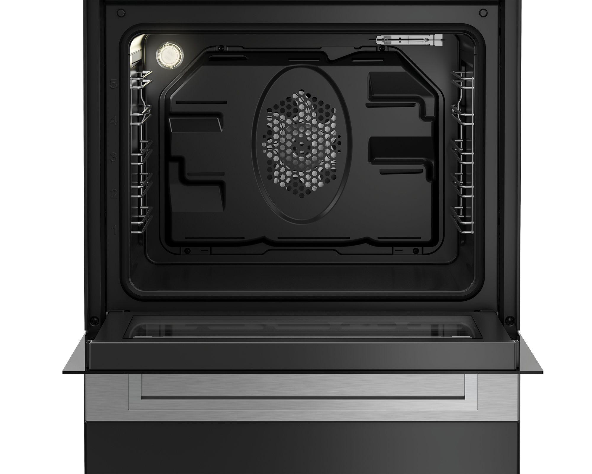 Beko FSE62120DXDSL - תנור משולב כיריים בקו 60 ס"מ נירוסטה ותא אפייה 72 ליטר, 4 מבערי גז | יבואן רשמי – תמונה 2