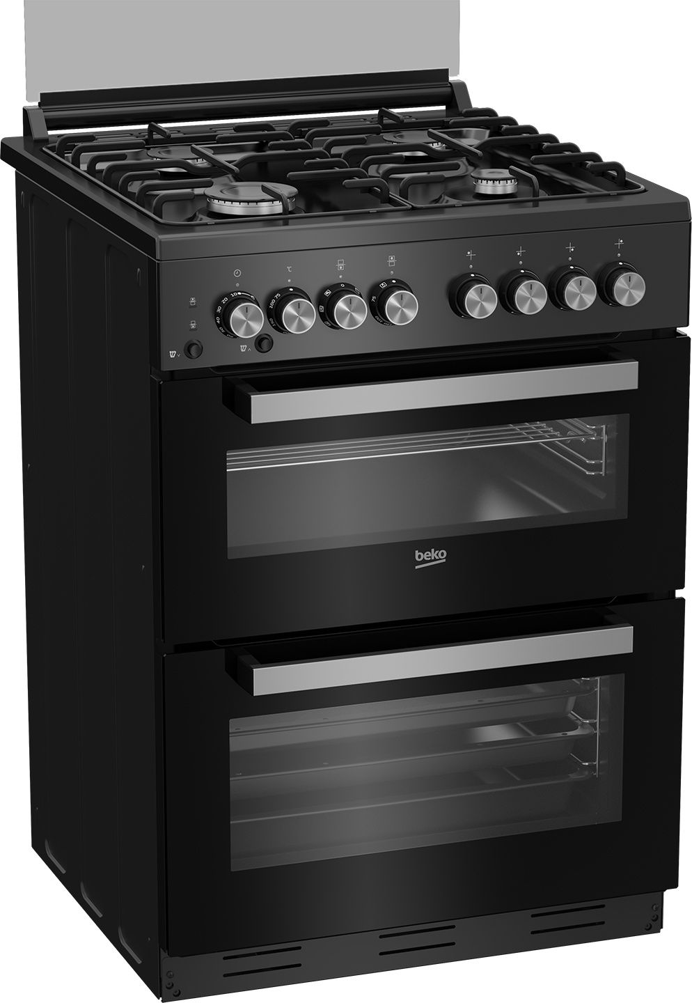 תנור משולב דו תאי Beko KFDM62120DBDSL שחור - 35+49 ליטר – תמונה 2