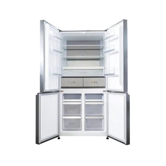 מקרר 4 דלתות Hyundai HARF-4585W זכוכית לבנה מקפיא תחתון