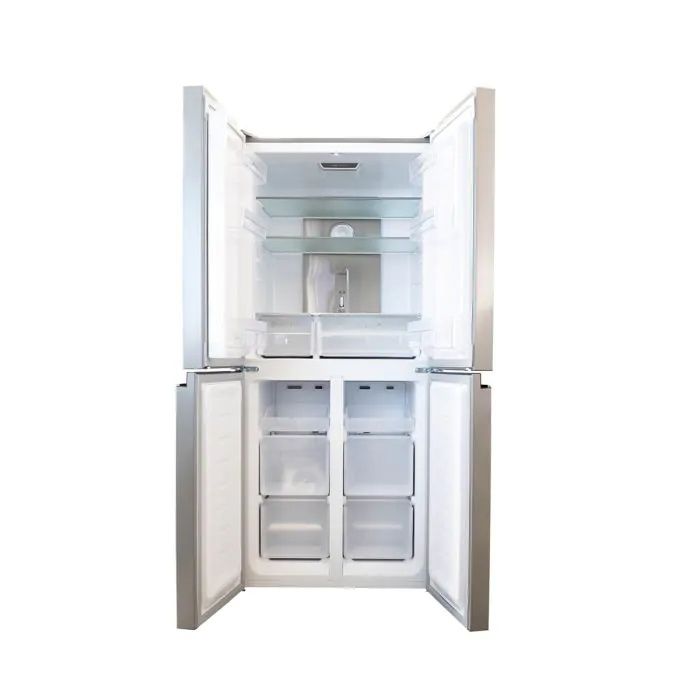 מקרר 4 דלתות Hyundai HARF-4486W זכוכית לבנה מקפיא תחתון – תמונה 2