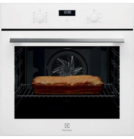 תנור בילד אין 71 ליטר Electrolux EOH64279V זכוכית לבנה מערכת שבת מהדרין | יבואן רשמי