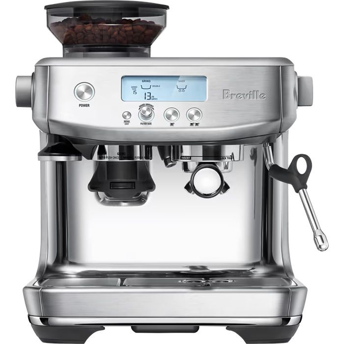 Breville Barista Pro BES878 – מכונת אספרסו ביתית עם מטחנה מובנית וחימום מיידי ThermoJet | יבואן רשמי-משלוח מהיר