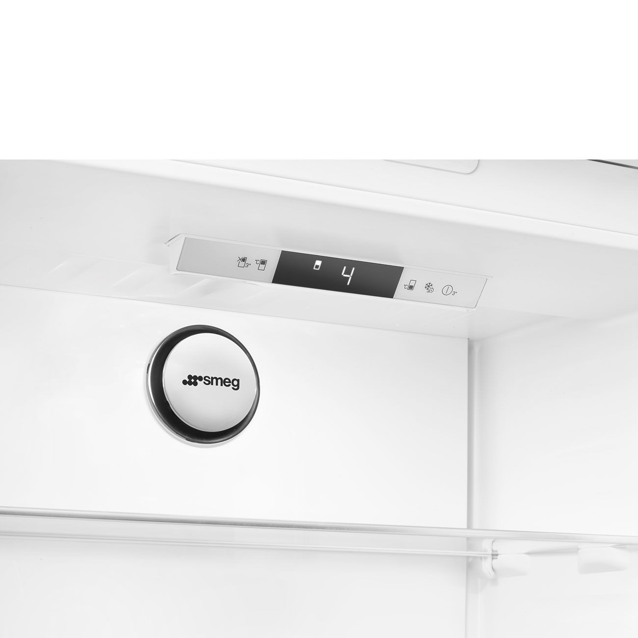 מקרר אינטגרלי מקפיא תחתון SMEG C875TNE – בנפח 370 ליטר עם Total No Frost ואינוורטר שקט | משלוח מהיר – תמונה 5