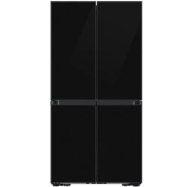 מקרר 4 דלתות מקפיא תחתון 852 ליטר Samsung RF88DB9623BK BESPOKE זכוכית שחורה - יבואן רשמי – תמונה 6