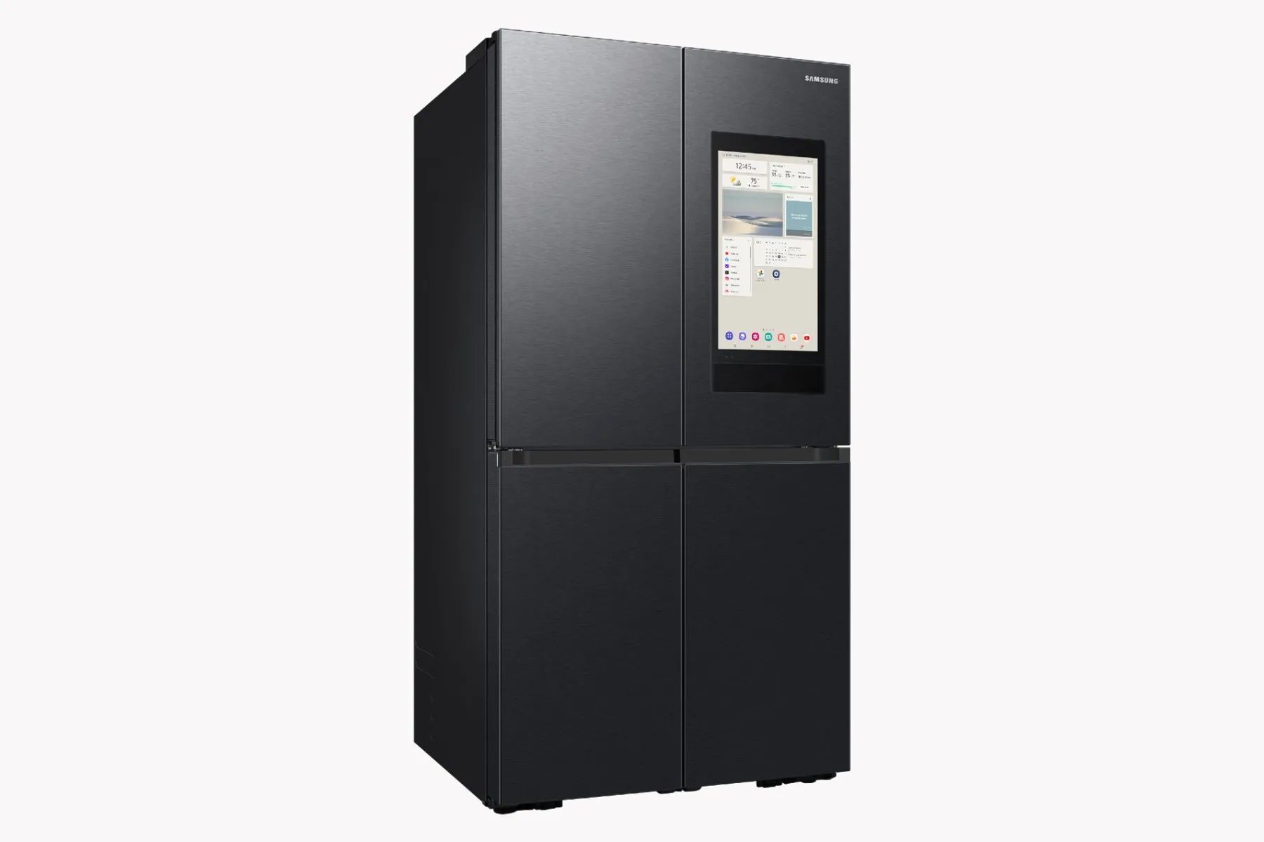 מקרר 4 דלתות חכם 842 ליטר Samsung RF87DG9817B1 שחור פחם מט מוברש יבואן רשמי – תמונה 6