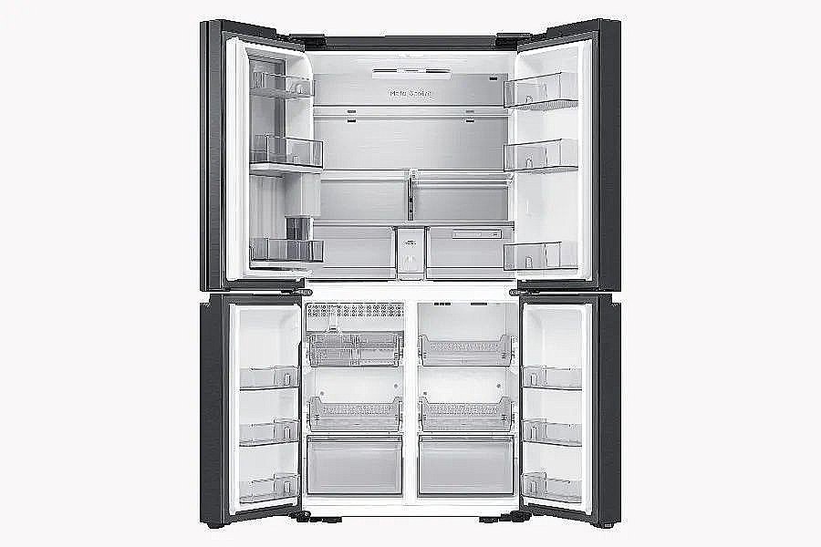 מקרר 4 דלתות מקפיא תחתון 678 ליטר Samsung RF72DG9620B1 שחור פחם מט מוברש - יבואן רשמי