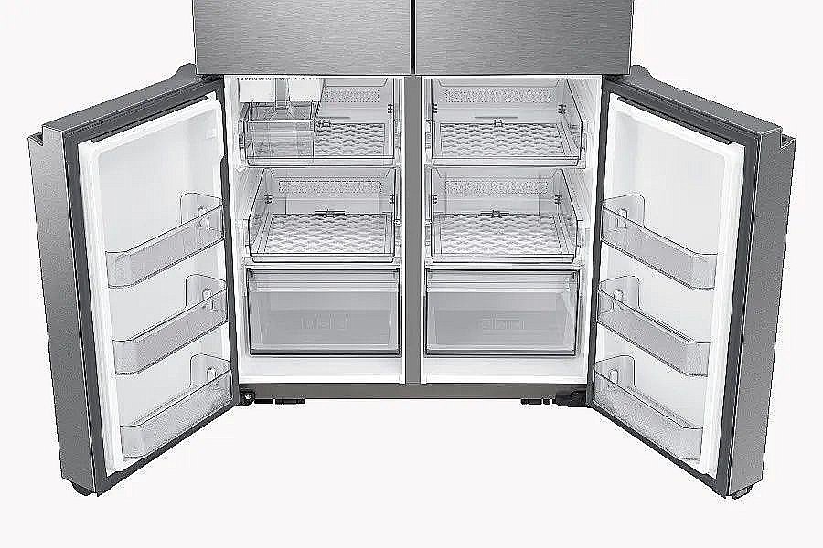 מקרר 4 דלתות 664 ליטר Samsung RF62C7058SR פלטינום סטיל מוברש - יבואן רשמי – תמונה 2