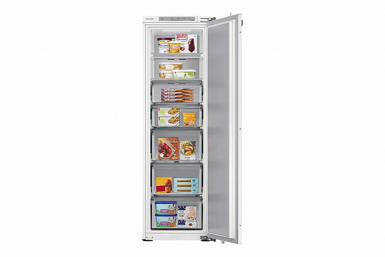 מקפיא אינטגרלי 5 מגירות 220 ליטר Samsung BRZ227205WW No-Frost | יבואן רשמי