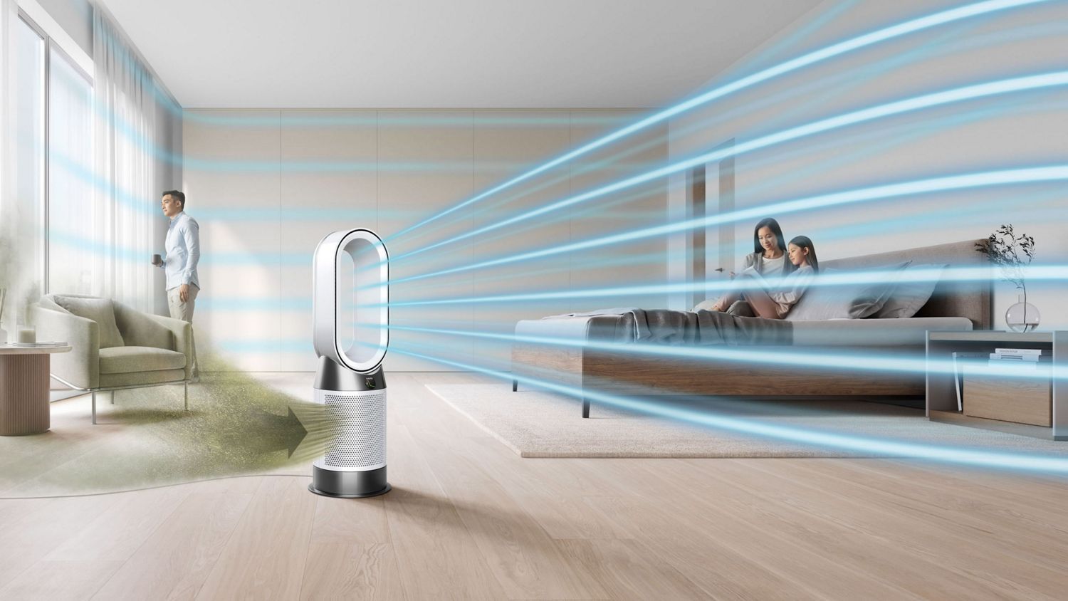 מסנן אוויר חם וקר Dyson Purfier Hot+Cool Gen1 דגם: HP10 – תמונה 2