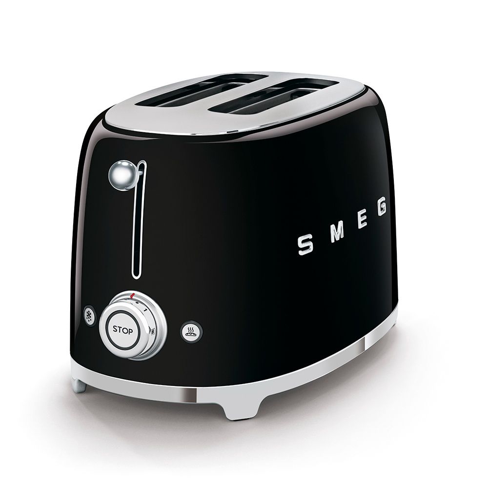 מצנם 2 פרוסות SMEG TSF01BLEU סמג צבע שחור מבריק | משלוח מהיר – תמונה 2