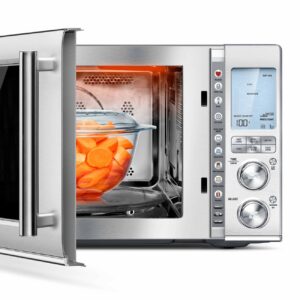 מיקרוגל משולב תנור 34 ליטר Breville BMO870BST | Combi Wave™ 3 in 1 | AirFry | יבואן רשמי-משלוח מהיר