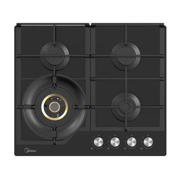 כיריים גז 60 ס"מ 4 להבות MIDEA דגם MG60GH096KT6BIR | יבואן רשמי-משלוח מהיר – תמונה 2