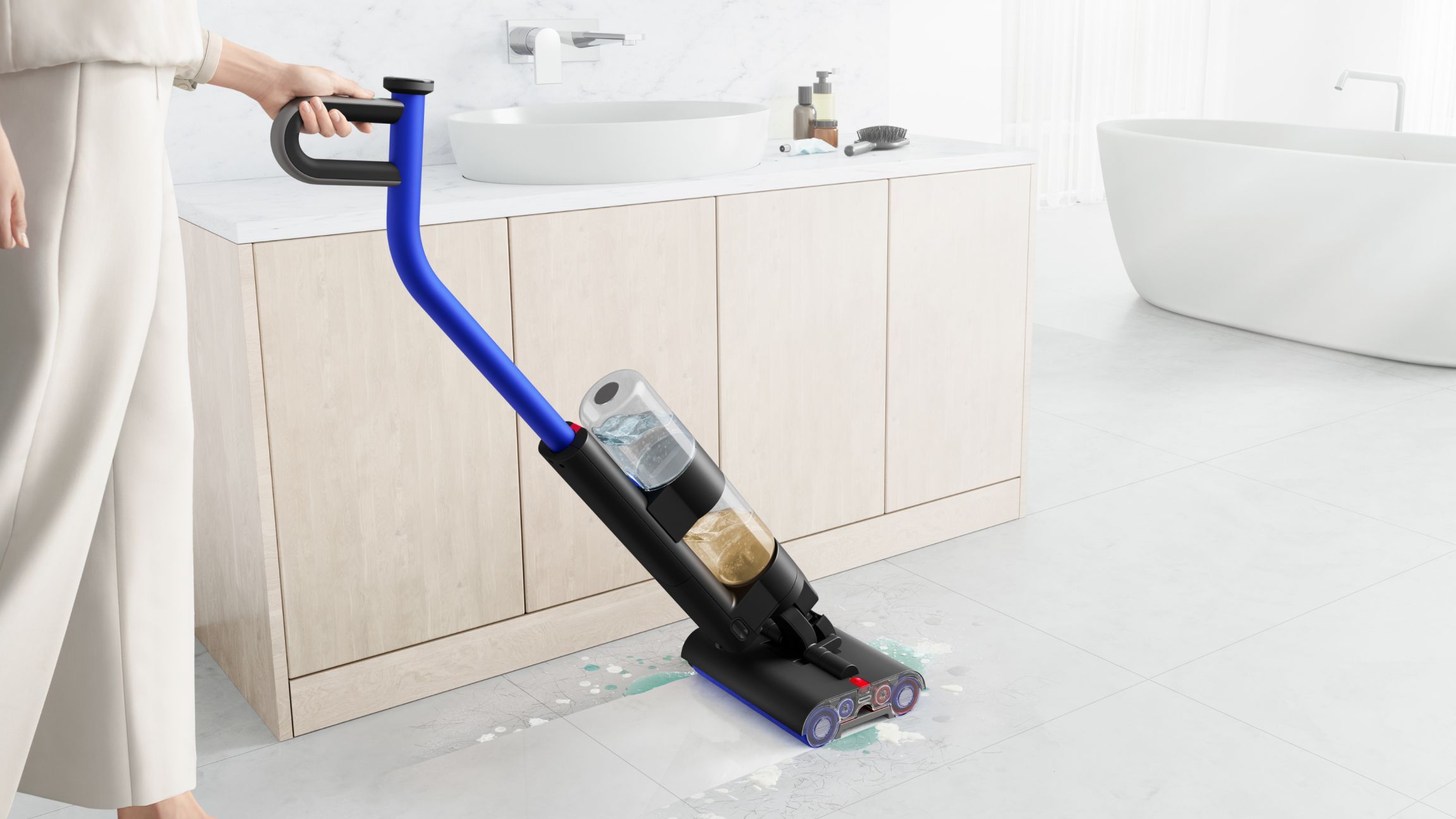 Dyson Wash G1 – שואב שוטף אלחוטי חכם לניקוי רטוב ויבש | יבואן רשמי – תמונה 5