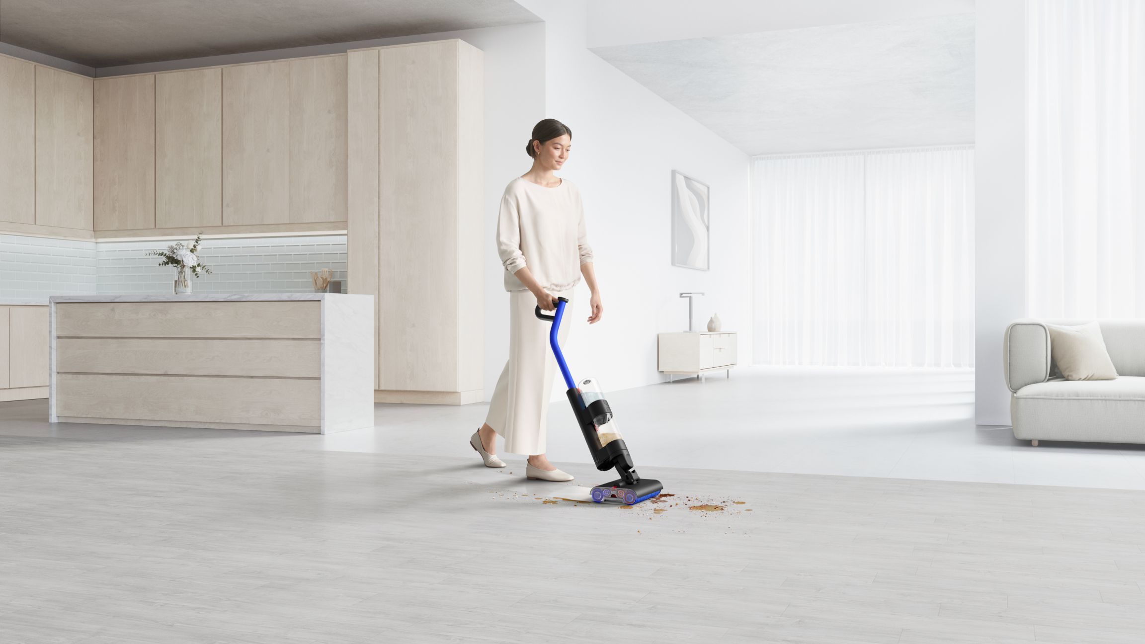 Dyson Wash G1 – שואב שוטף אלחוטי חכם לניקוי רטוב ויבש | יבואן רשמי – תמונה 8