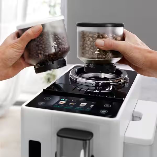 מכונת אספרסו דלונגי Delonghi דגם RIVELIA EXAM440.55.W לבן - יבואן רשמי – תמונה 5