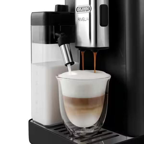 מכונת אספרסו דלונגי Delonghi דגם RIVELIA EXAM440.55.B שחור - יבואן רשמי – תמונה 4