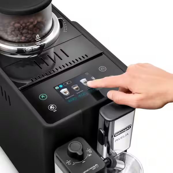 מכונת אספרסו דלונגי Delonghi דגם RIVELIA EXAM440.55.B שחור - יבואן רשמי – תמונה 5