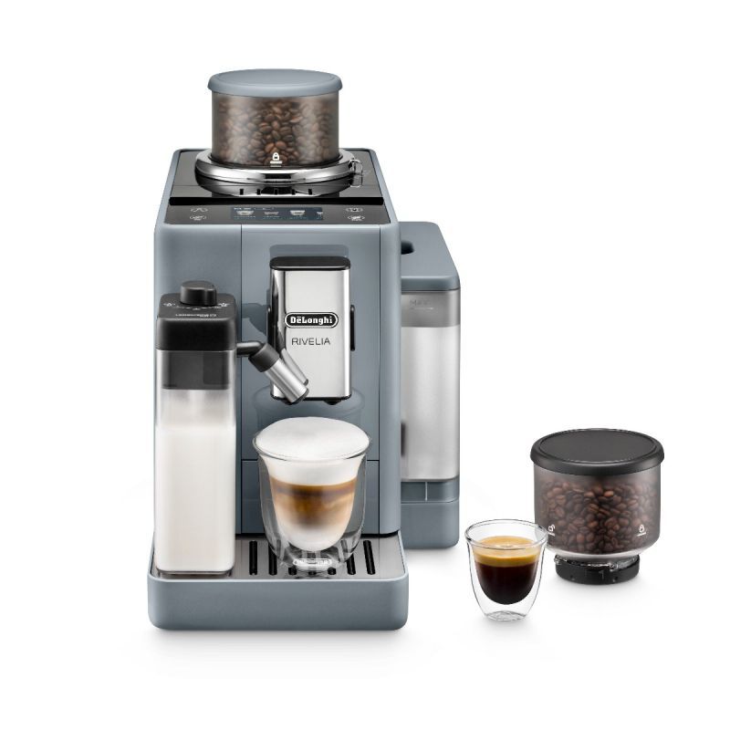 מכונת אספרסו דלונגי Delonghi דגם RIVELIA EXAM440.55.G אפור - יבואן רשמי – תמונה 4