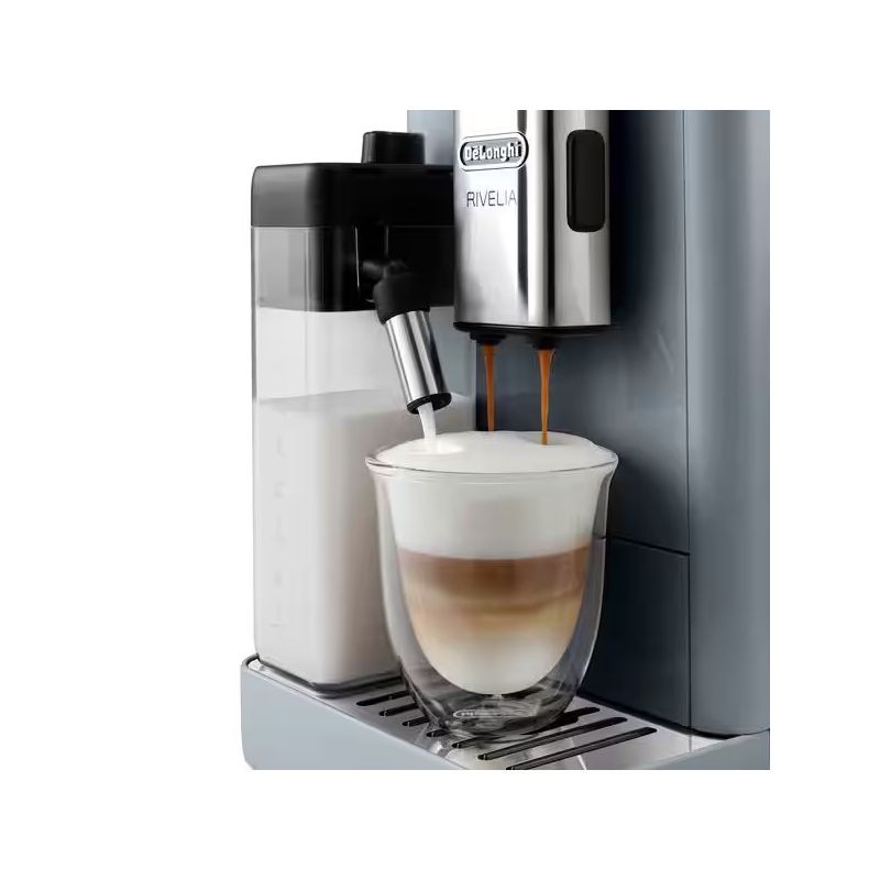 מכונת אספרסו דלונגי Delonghi דגם RIVELIA EXAM440.55.G אפור - יבואן רשמי – תמונה 7