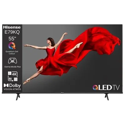 טלוויזיה חכמה 50 אינץ' Hisense 50E79KQ QLED 4K UHD יבואן רשמי – תמונה 7