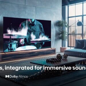 טלוויזיה חכמה 85 אינץ׳ Hisense 85U72NQ – Mini-LED 4K עם 144Hz ו-Dolby Vision IQ | יבואן רשמי