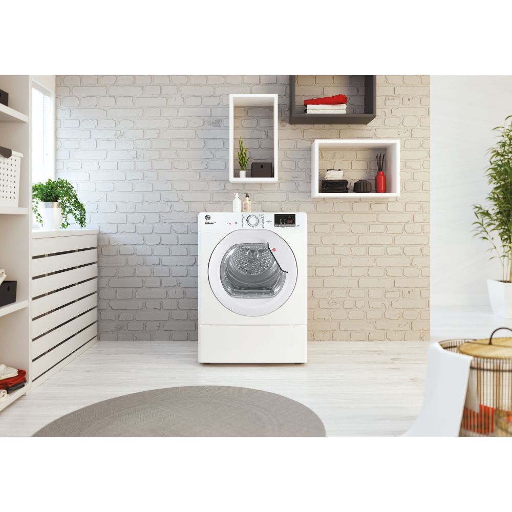 מייבש כביסה 8 ק"ג שרשורי Hoover HLEV8DGISR – תמונה 4
