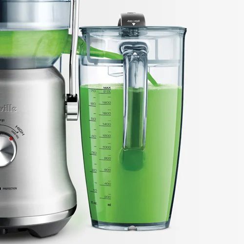 מסחטת מיץ חשמלית Breville BJE530SST בצבע לבן - פתח רחב 88 מ"מ, סחיטה שקטה, מיכל 2 ליטר | יבואן רשמי-משלוח מהיר – תמונה 2