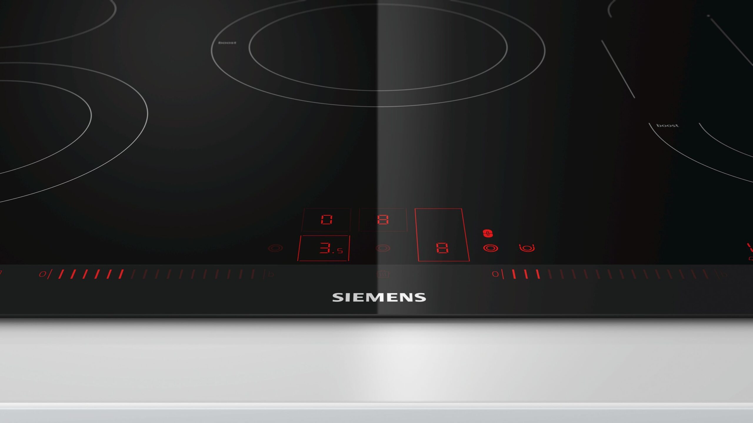 כיריים קרמיות 80 ס"מ 5 אזורי בישול SIEMENS IQ500 ET875LMP1D זכוכית שחורה - יבואן רשמי | משלוח מהיר – תמונה 5