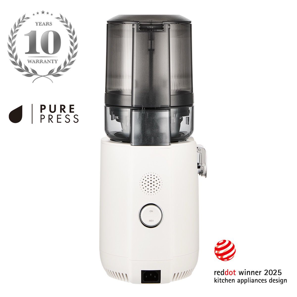 HUROM E50ST – מסחטת מיצים איטית קומפקטית עם Smart Hopper ושני מסננים | יבואן רשמי-משלוח מהיר – תמונה 9