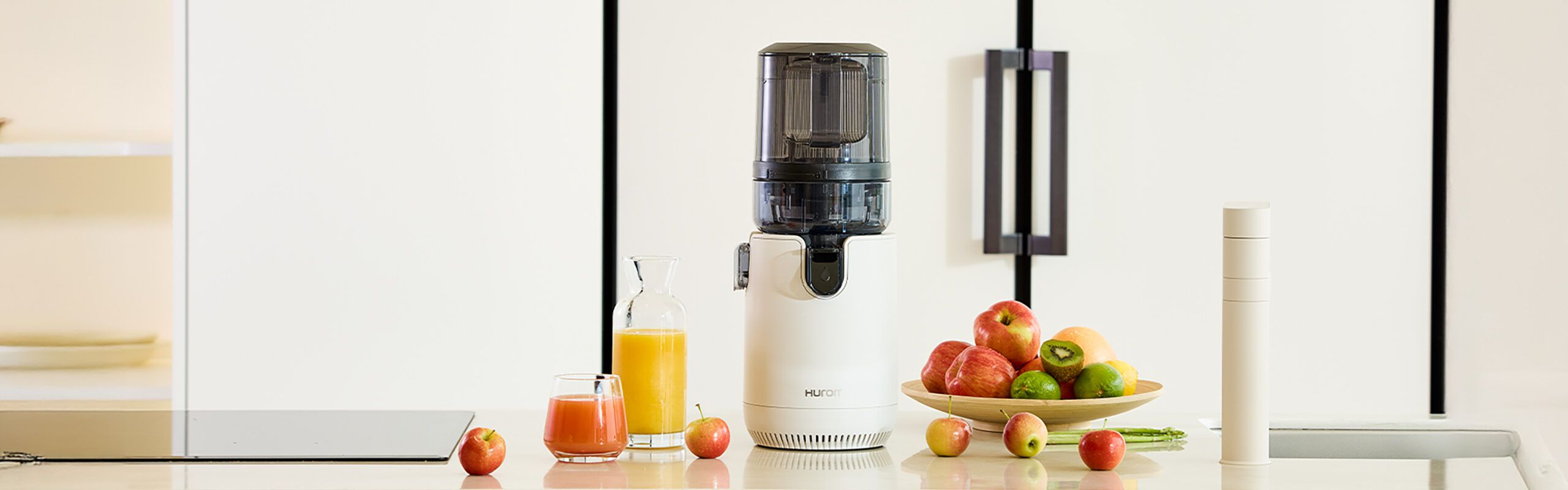 HUROM E50ST – מסחטת מיצים איטית קומפקטית עם Smart Hopper ושני מסננים | יבואן רשמי-משלוח מהיר – תמונה 4