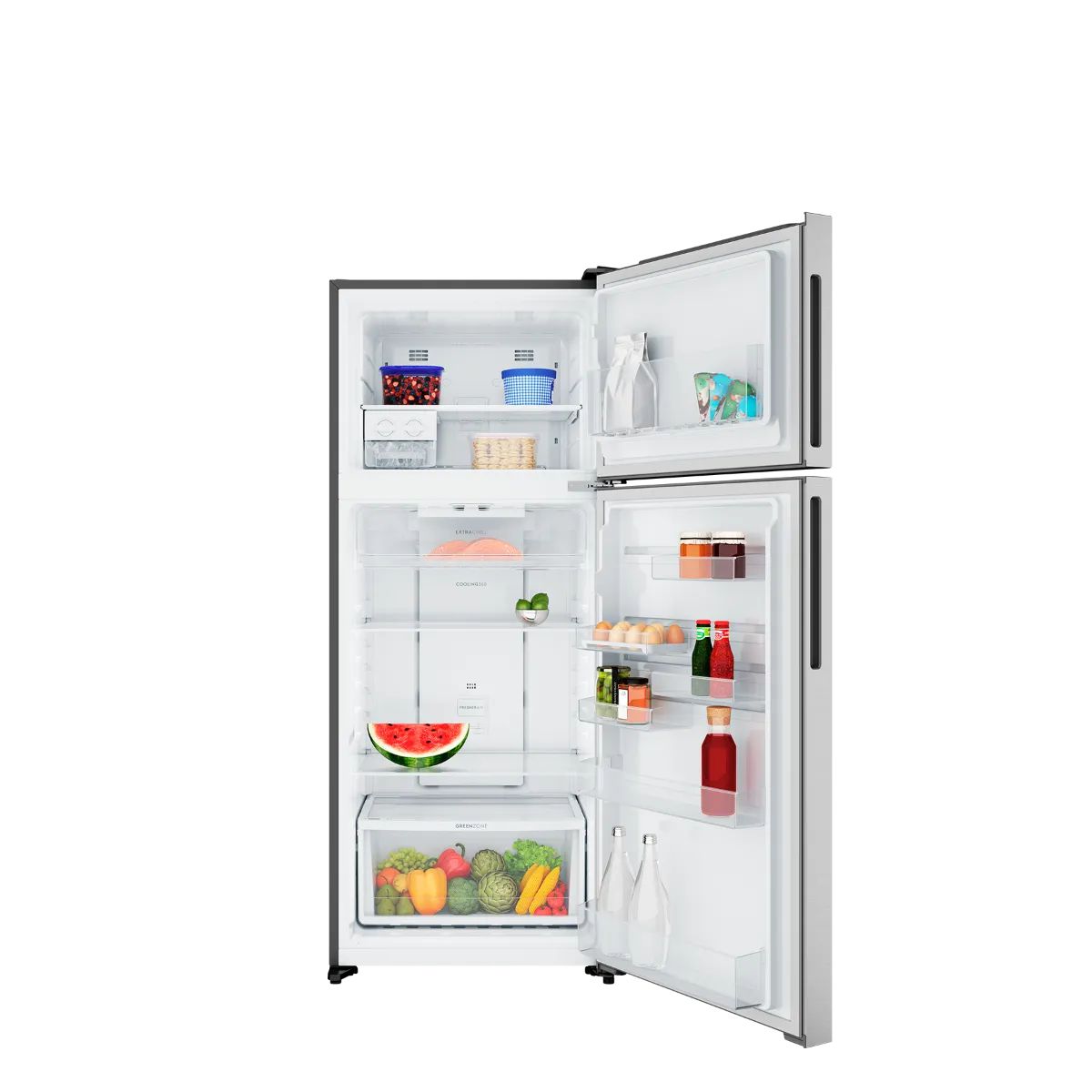 מקרר 2 דלתות מקפיא עליון 505 ליטר Electrolux ETM5002SC כסוף - יבואן רשמי – תמונה 4
