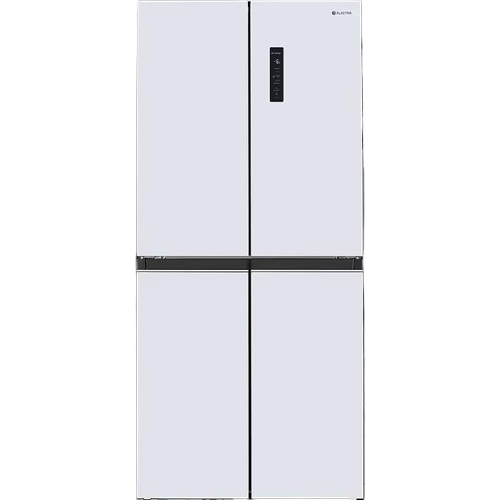 מקרר 4 דלתות Electra EL522GW מקפיא תחתון, 466 ליטר - צבע זכוכית לבנה | יבואן רשמי