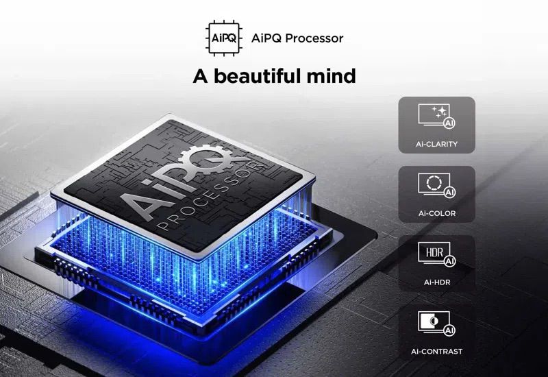 טלוויזיה חכמה 43 אינץ' TCL 43P7K מסך QLED 4K עם Google TV - יבואן רשמי | משלוח מהיר – תמונה 2