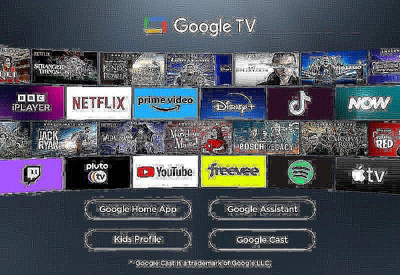 טלוויזיה חכמה 75 אינץ' TCL 75P8K QLED 4K עם Google TV | יבואן רשמי – תמונה 7