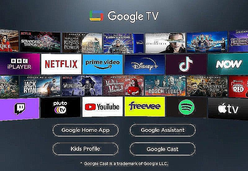 טלוויזיה חכמה 75 אינץ' TCL 75P8K QLED 4K עם Google TV יבואן רשמי – תמונה 7