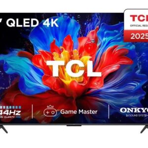 טלוויזיה חכמה 55 אינץ' TCL 55P8K QLED 4K עם Google TV | יבואן רשמי-משלוח מהיר