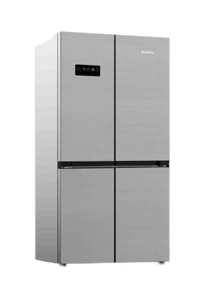 Blomberg KQD1628XP - מקרר 4 דלתות מקפיא תחתון 572 ליטר נירוסטה, Inverter שקט, מייצר קרח אוטומטי ומפסק שבת | יבואן רשמי | משלוח מהיר – תמונה 3