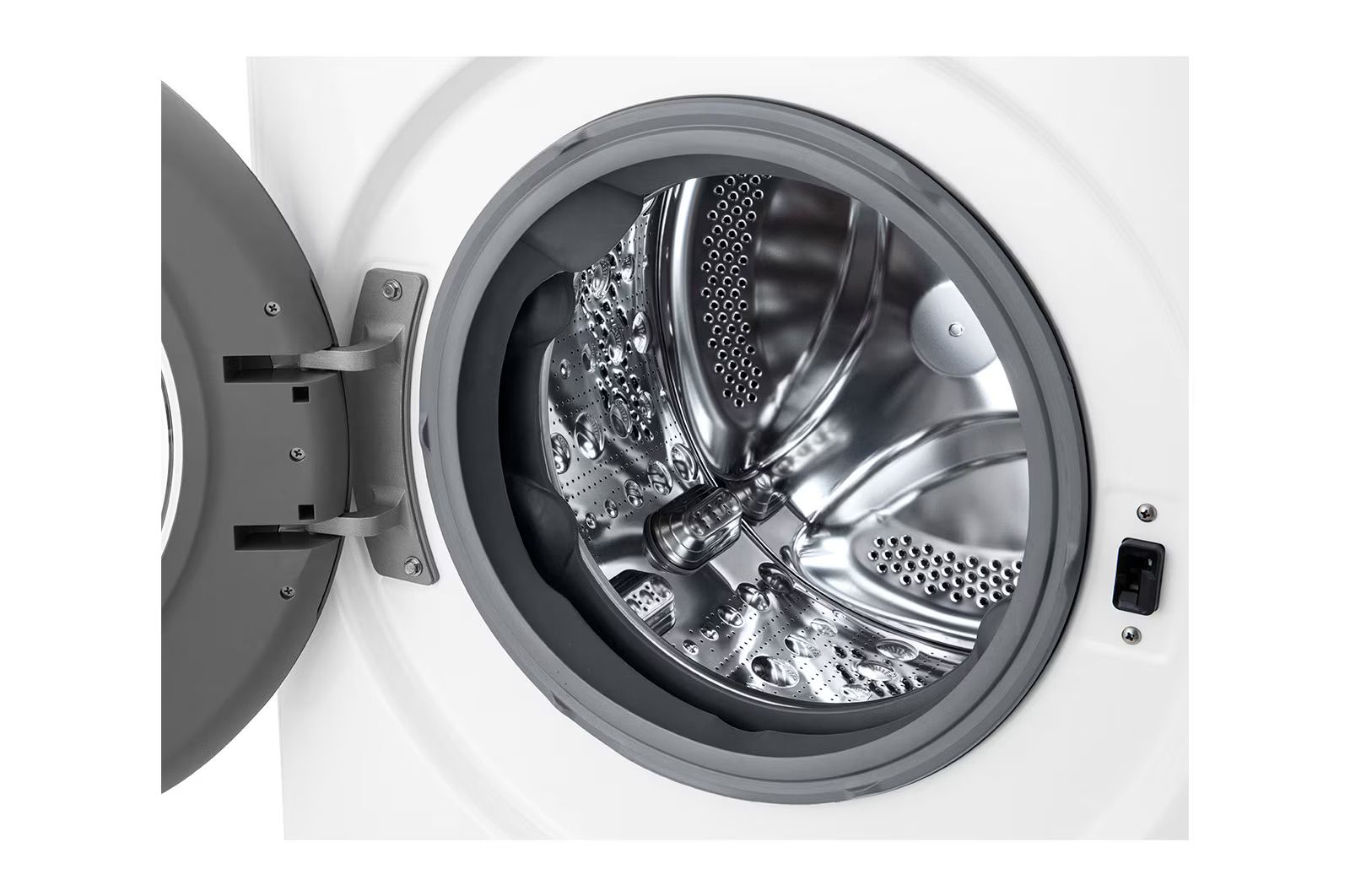 מכונת כביסה פתח קדמי 10 ק"ג LG דגם F14R33WHS אל ג'י עם קיטור ו-1400 סל"ד | משלוח מהיר – תמונה 3