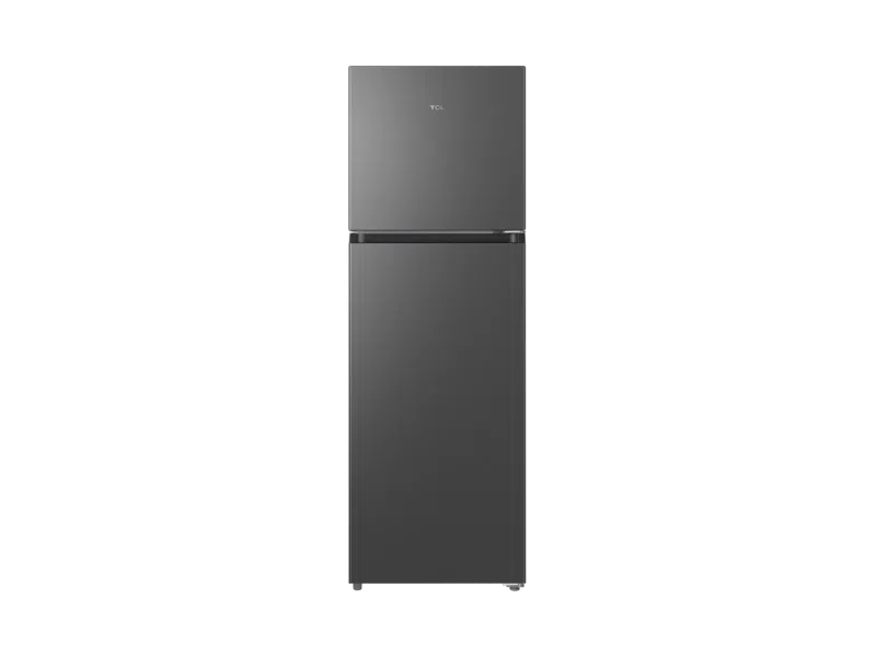 מקרר 2 דלתות TCL P370TM טי סי אל, מקפיא עליון, 249 ליטר, נירוסטה מושחרת – תמונה 8