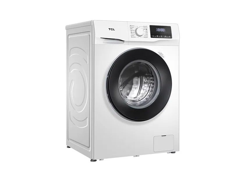 מכונת כביסה 8 ק״ג TCL P608FL סחיטה 1400 סל"ד עם מנוע אינוורטר – תמונה 2