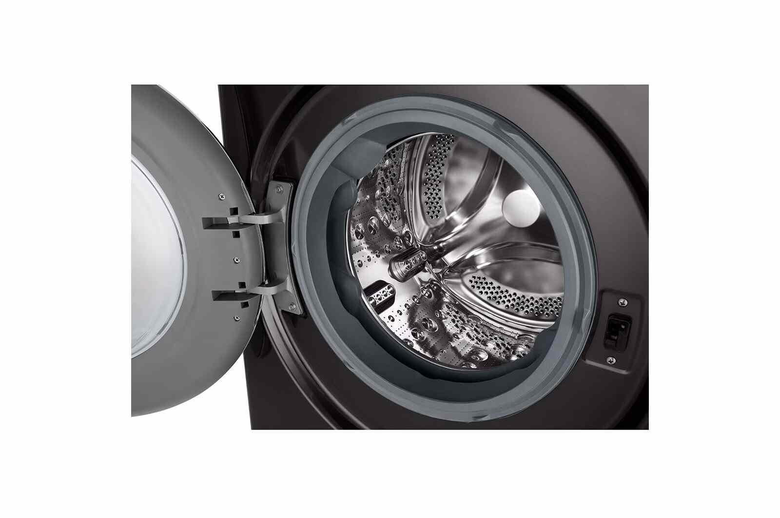 מכונת כביסה LG F34R92BSTA עם ezDispense ,קיבולת 13 ק"ג, פתח קדמי, נירוסטה כהה – תמונה 6