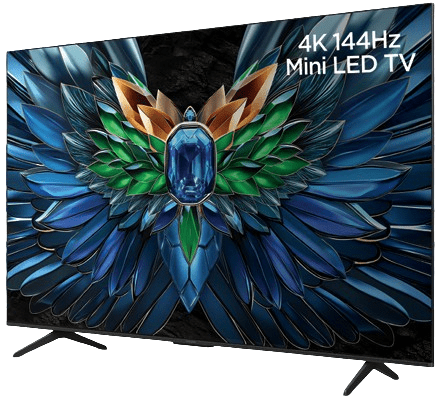 ROWA 55R85 4K Mini LED - טלוויזיה חכמה בגודל 55 אינץ' קצב רענון 144Hz | יבואן רשמי